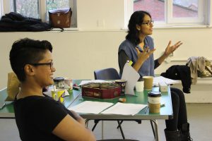 director directing actors